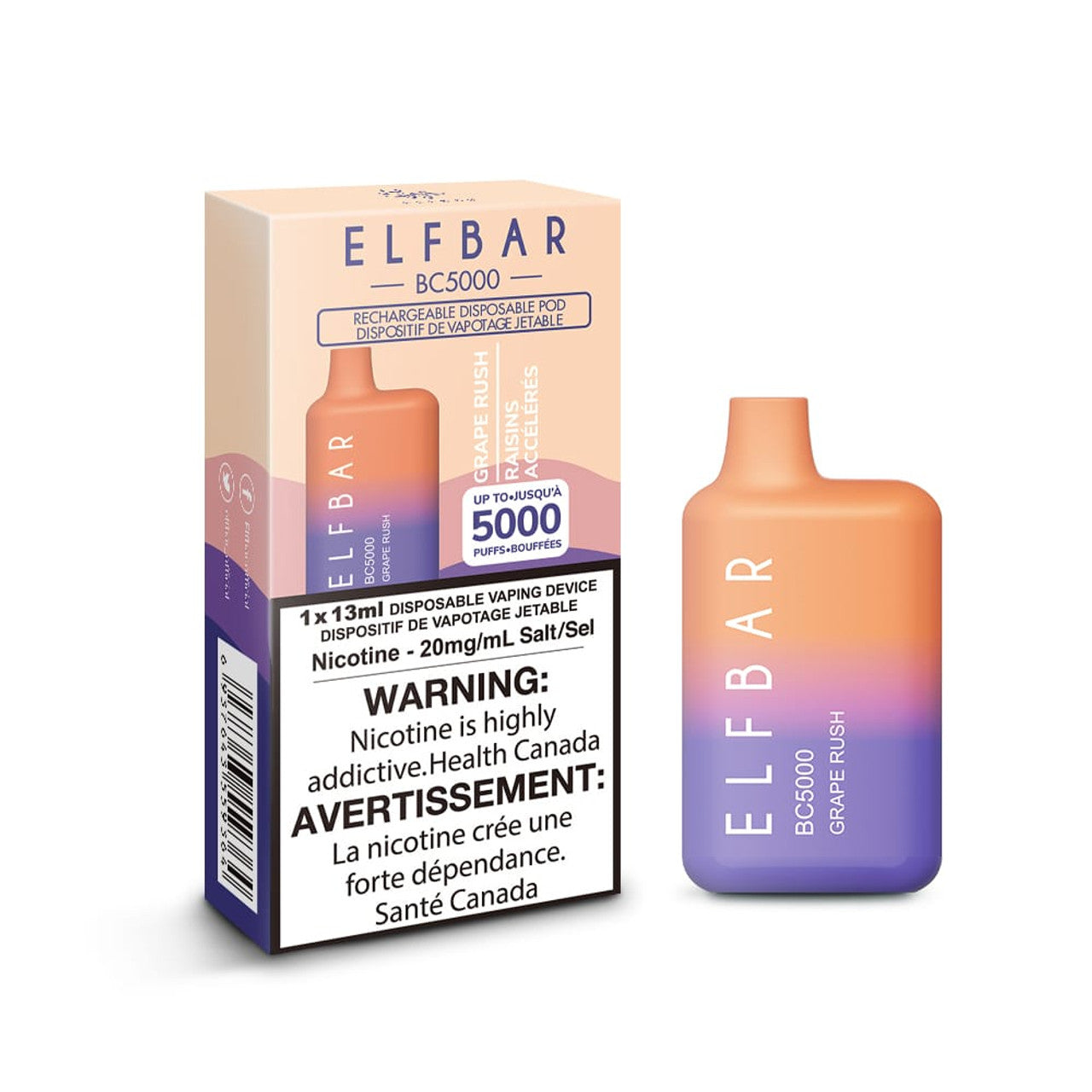 ELF BAR 5000 Puff Disposables Fatty Fog Vape bar ELF BAR 5000 Puff Disposables Fatty Fog Vape bar