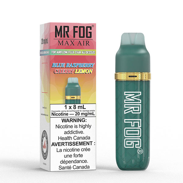 MR FOG MAX AIR DISPOSABLE - 2500 PUFFS - 8ML (Excise Tax Stamped) Fatty Fog Vape bar MR FOG MAX AIR DISPOSABLE - 2500 PUFFS - 8ML (Excise Tax Stamped) Fatty Fog Vape bar