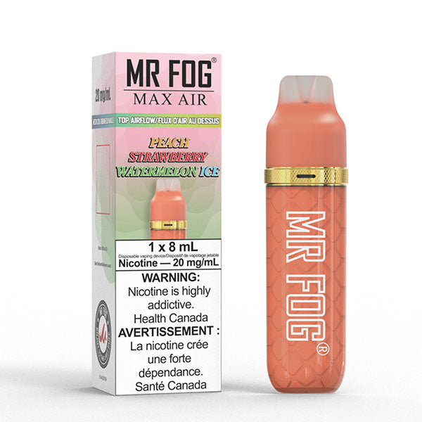MR FOG MAX AIR DISPOSABLE - 2500 PUFFS - 8ML (Excise Tax Stamped) Fatty Fog Vape bar MR FOG MAX AIR DISPOSABLE - 2500 PUFFS - 8ML (Excise Tax Stamped) Fatty Fog Vape bar