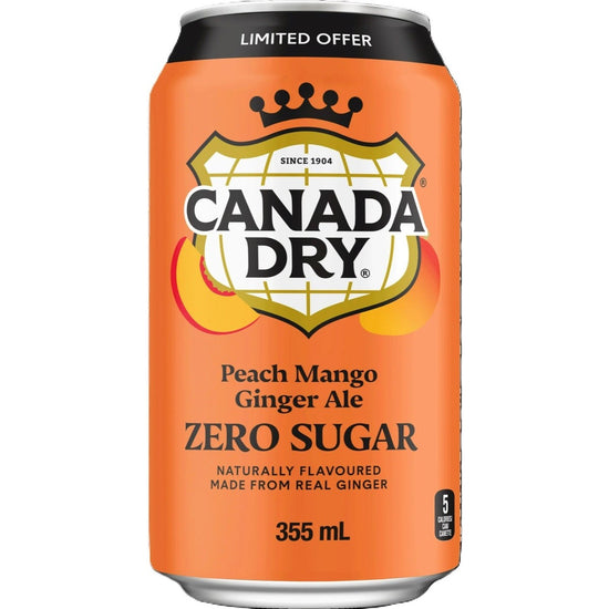 Canada Dry *Limited Edition Mango Peach
