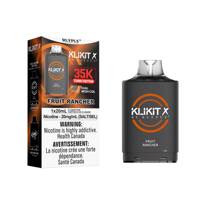 RIPPER/KLIKIT X 20000 / 35000 / 50000 / 75000 PUFF POD - Level X compatible