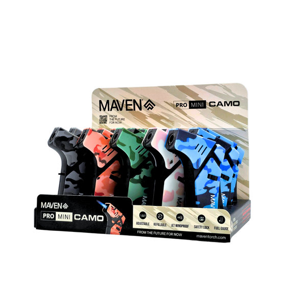 Maven Pro Mini Camo Torch Lighter