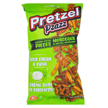 Pretzel Pzazz Sour Cream & Onion