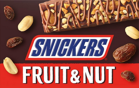 Snickers - Fruit & Nut Bar 32g