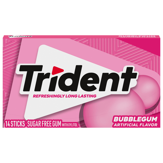 Trident Sugar Free Gum - 14 Sticks