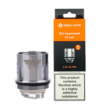 GEEKVAPE SUPER MESH REPLACEMENT COILS X1 & X2 (PRICE PER COIL)