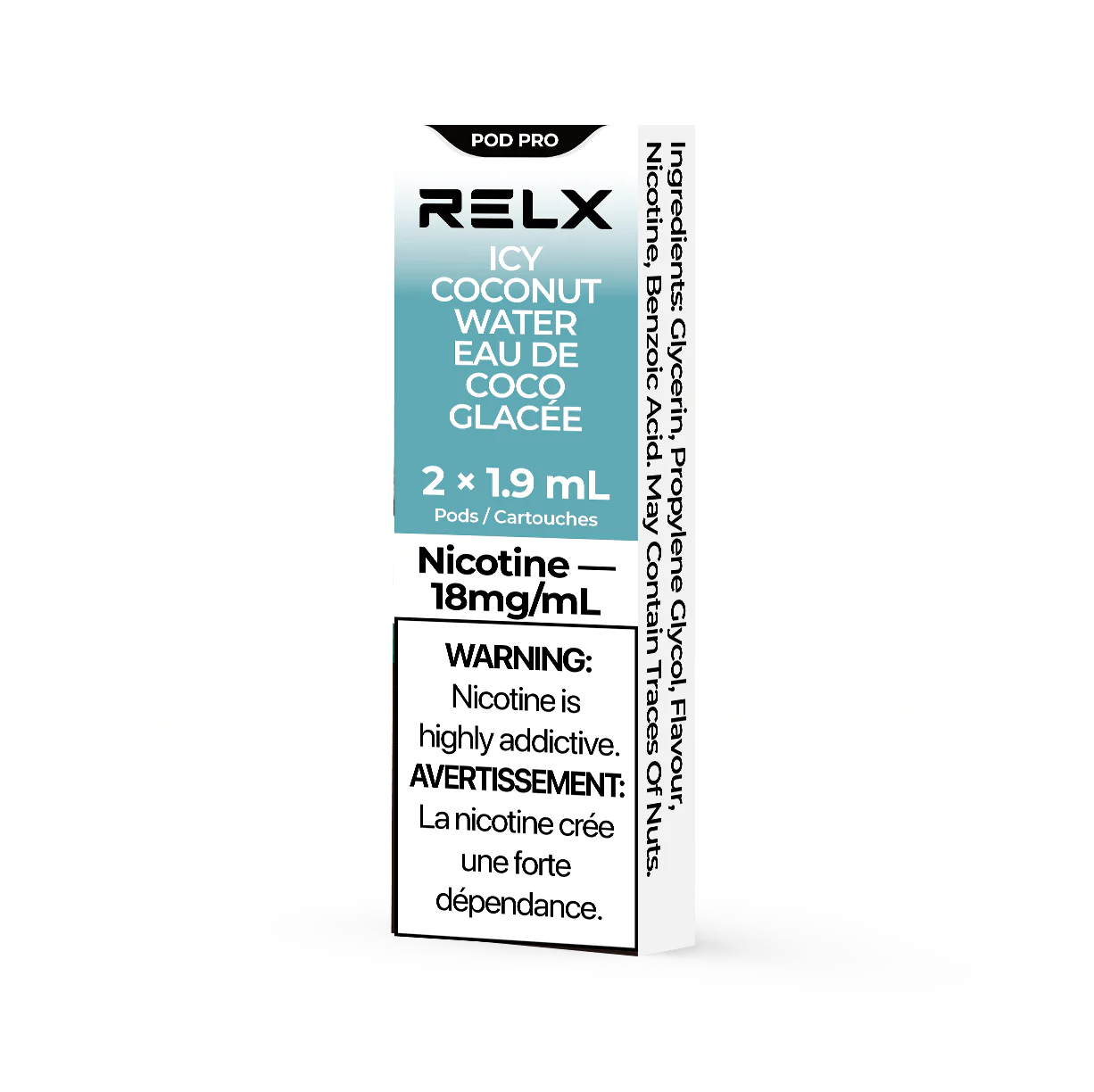 RELX PRO/INFINITY PODS (2 PACK / 3 PACK) (Excise Tax Stamped) Fatty Fog Vape bar RELX PRO/INFINITY PODS (2 PACK / 3 PACK) (Excise Tax Stamped) Fatty Fog Vape bar