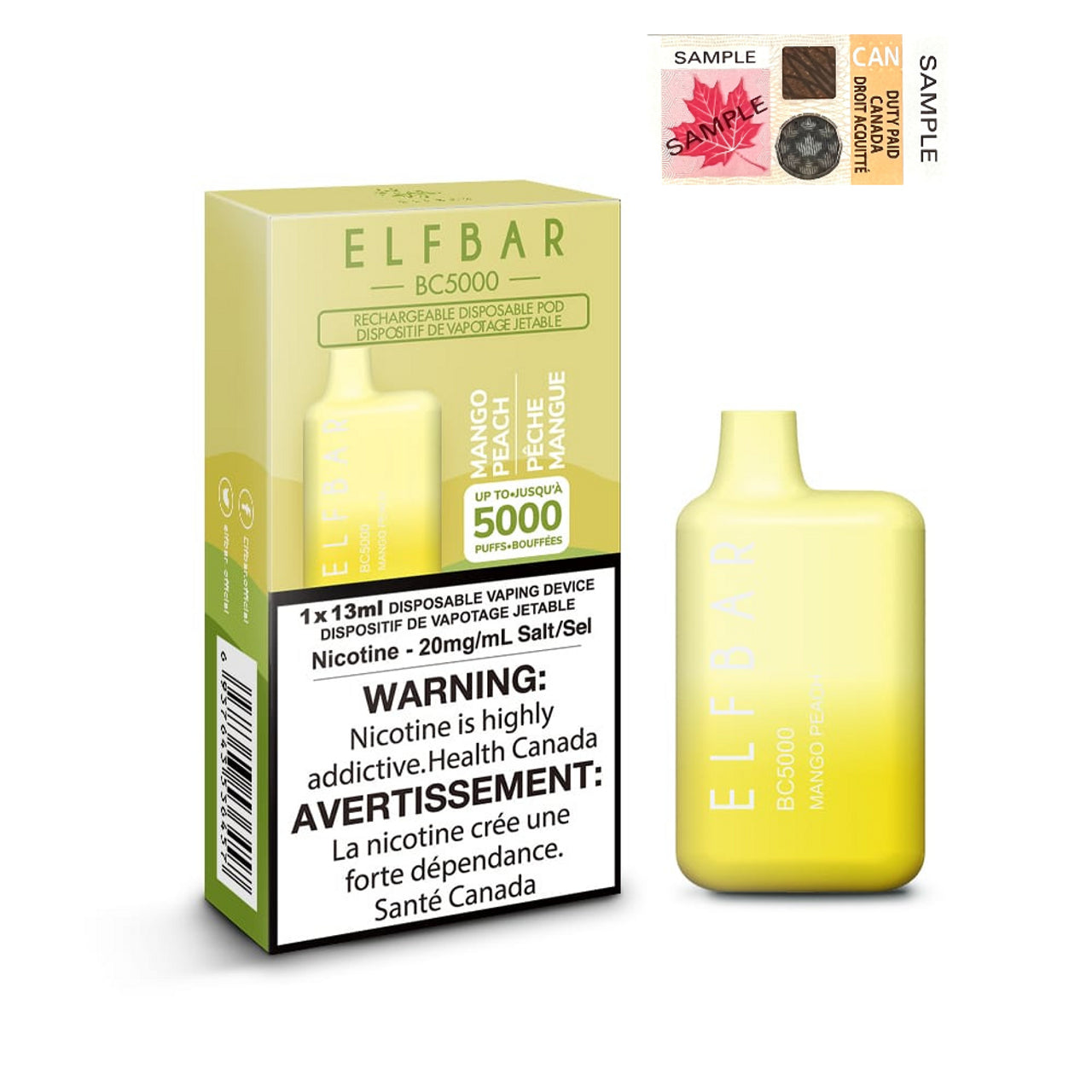 ELF BAR 5000 Puff Disposables Fatty Fog Vape bar ELF BAR 5000 Puff Disposables Fatty Fog Vape bar