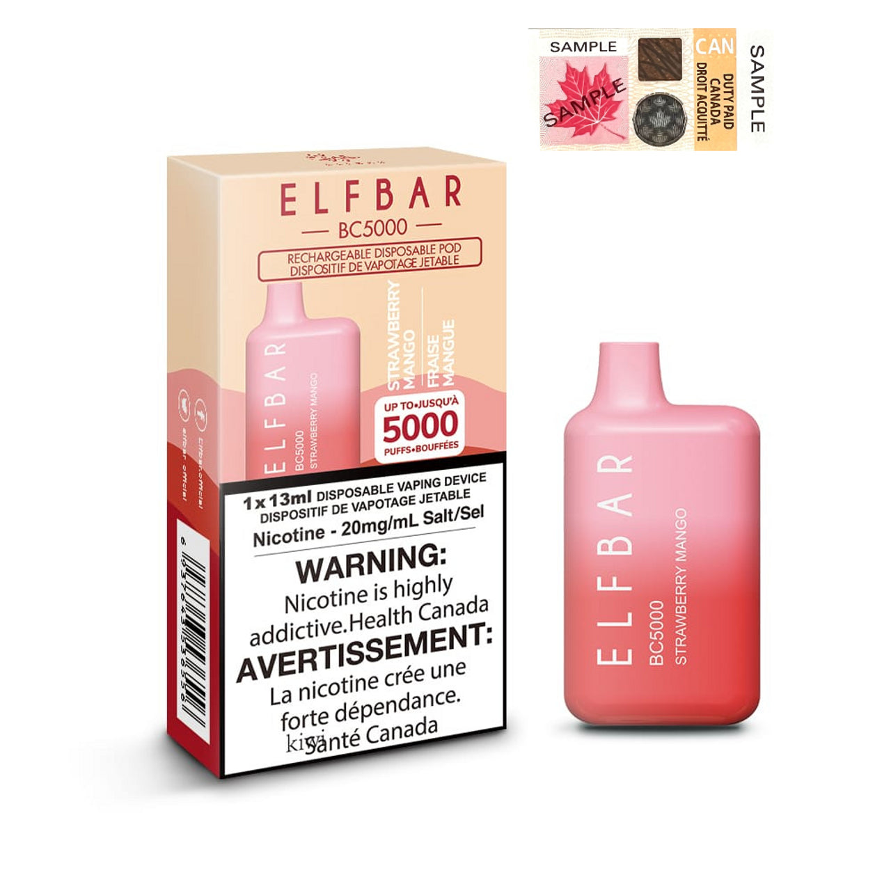 ELF BAR 5000 Puff Disposables Fatty Fog Vape bar ELF BAR 5000 Puff Disposables Fatty Fog Vape bar
