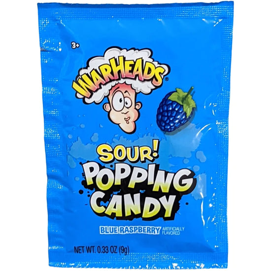 WARHEADS POPPING CANDY POUCH