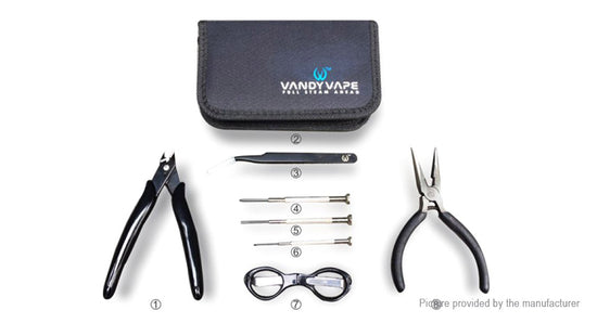 Vandy Vape DIY Tool Kit (8 Pieces)