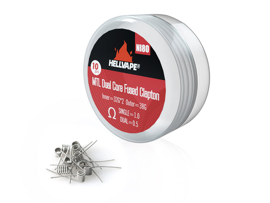 HELLVAPE N80 PRE-BUILT COIL (10 PACK)