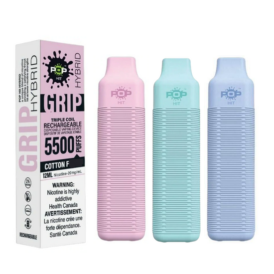 Pop Hybrid Grip 5500 Puff Rechargeable - 3̶5̶.9̶9̶