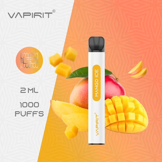 VAPIRIT DISPOSABLE - 1000 Puff – Fatty Fog Vape bar