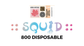 Squid Bar Disposable - 800 Puff - 1̶6̶.9̶9̶